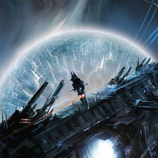 Futuristic iPhone wallpaper