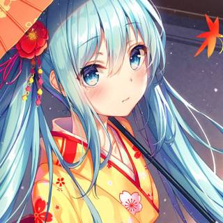 Miku iPhone wallpaper