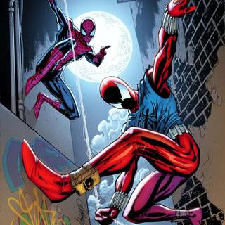Ben Reilly phone wallpaper