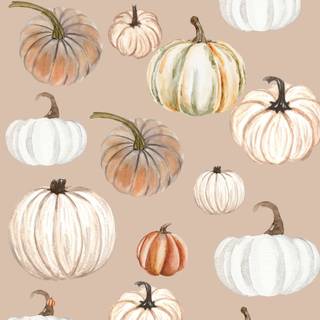 iPhone autumn pumpkin wallpaper