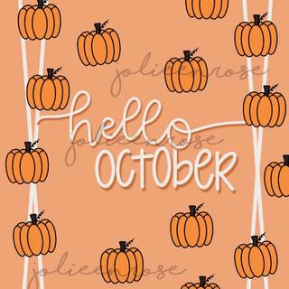 iPhone autumn pumpkin wallpaper