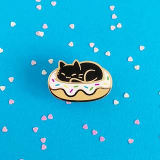Donut cat wallpaper