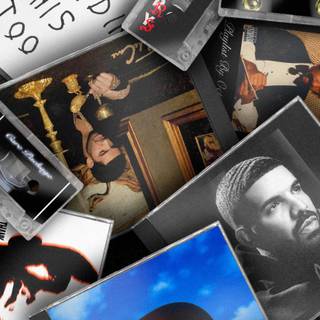 Drake album covers wallpaper