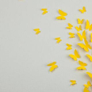 Yellow paper wallpaper