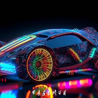 Hyper car futuristic wallpaper