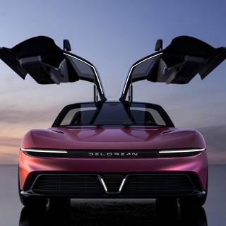 Hyper car futuristic wallpaper