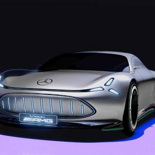 Hyper car futuristic wallpaper