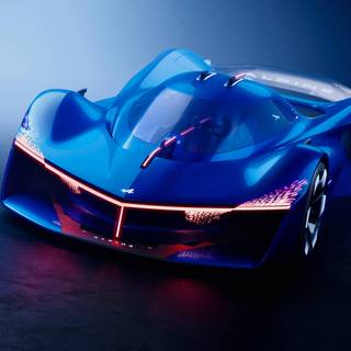 Hyper car futuristic wallpaper