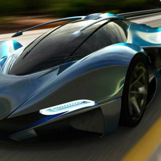 Hyper car futuristic wallpaper