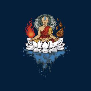 Aang iPhone wallpaper