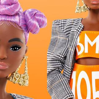 Black girl Barbie wallpaper