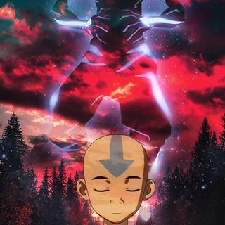Aang iPhone wallpaper