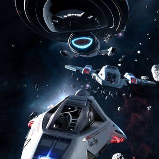 USS Voyager wallpaper