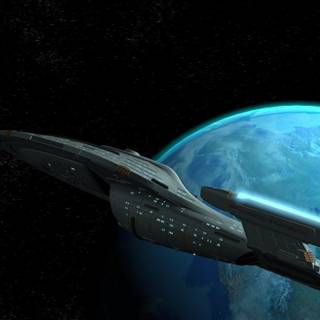 USS Voyager wallpaper