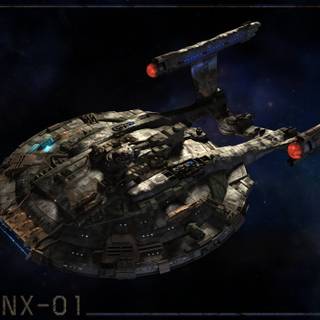 Enterprise NX-01 wallpaper