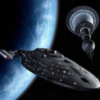 USS Voyager wallpaper