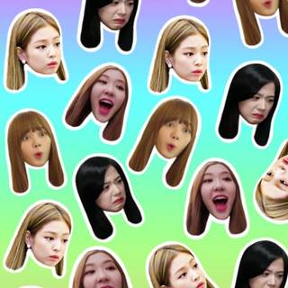 Blackpink funny wallpaper
