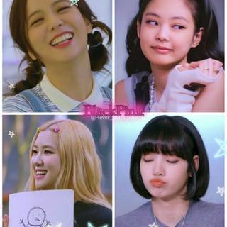 Blackpink funny wallpaper