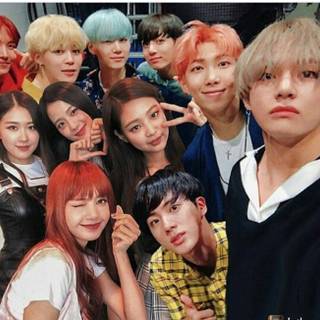 Blackpink funny wallpaper