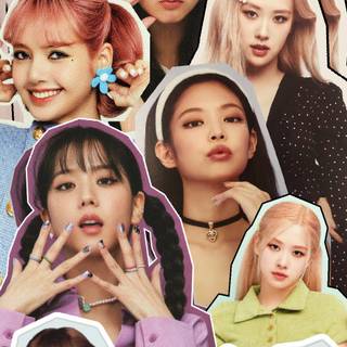 Blackpink funny wallpaper