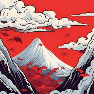 Japan winter aesthetic wallpaper