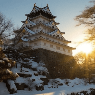Snow Japan wallpaper