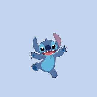 Stitch blue wallpaper