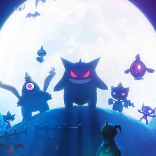 Halloween Pokémon PC wallpaper