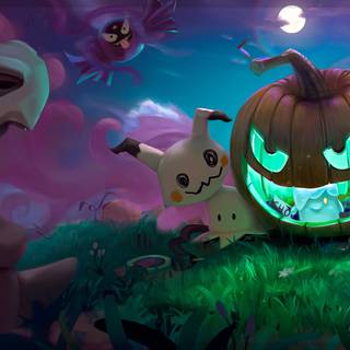 Halloween Pokémon PC wallpaper