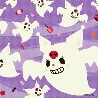 Kuromi Halloween laptop wallpaper