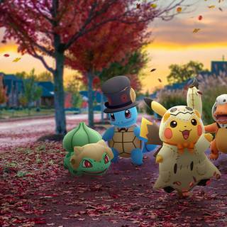 Halloween Pokémon PC wallpaper