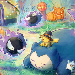 Halloween Pokémon PC wallpaper