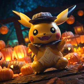 Halloween Pokémon PC wallpaper