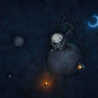 1280x800 Halloween aesthetic wallpaper