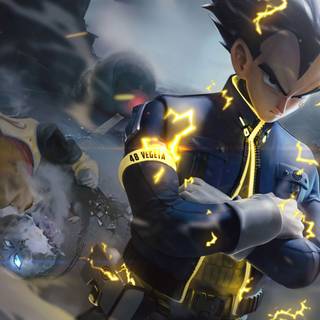 Vegeta computer wallpaper