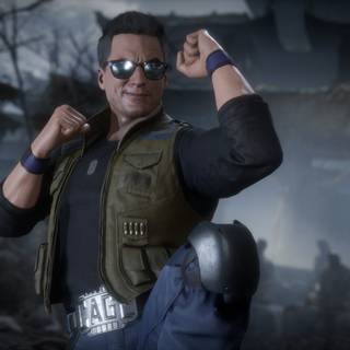 Johnny Cage desktop wallpaper