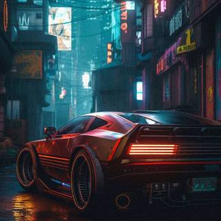 Driving game wallpaper