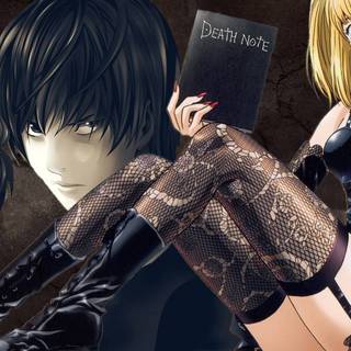 Misa Death Note computer wallpaper