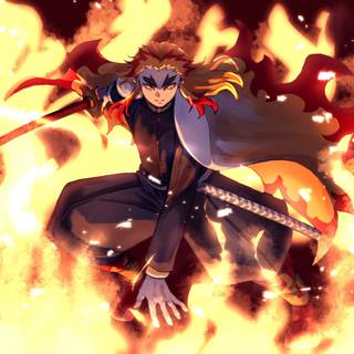 Rengoku PC 4k wallpaper