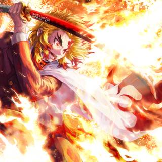 Rengoku PC 4k wallpaper