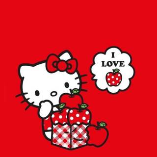 iPhone Hello Kitty wallpaper