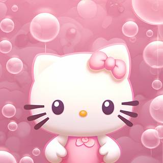 iPhone Hello Kitty wallpaper