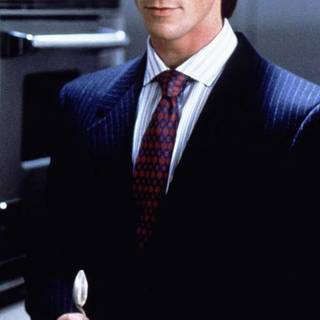 Patrick Bateman iPhone wallpaper