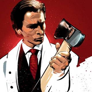 Patrick Bateman iPhone wallpaper