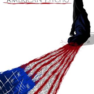 Patrick Bateman iPhone wallpaper