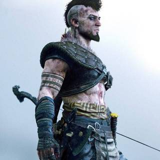 God of War Ragnarok phone wallpaper