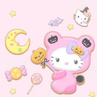 Halloween Sanrio iPhone wallpaper