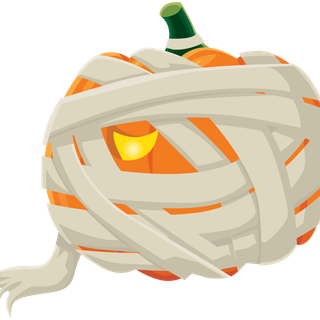 Cute Halloween mummy wallpaper