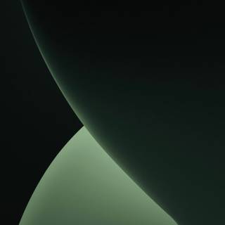 Green iPhone 13 wallpaper