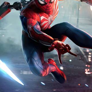 Spider-Man iPhone 12 wallpaper